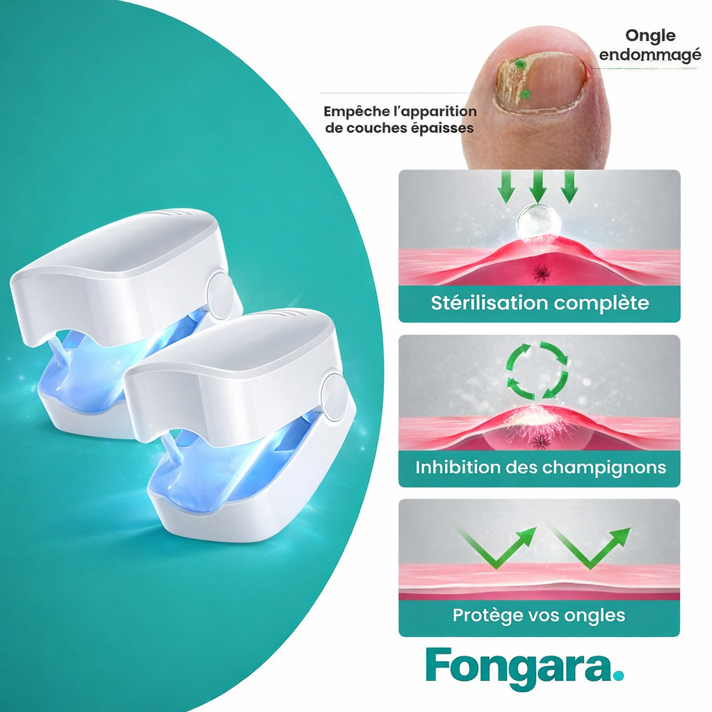 Pack Fongara™ — Élimine la Mycose des Ongles en 7 Minutes / Jour
